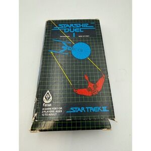 FASA Star Trek III Starship Duel I Enterprise vs Bird of Prey Game 5002 1984